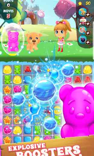 Candy Bears Rush - Match 3 & free matching puzzle 2