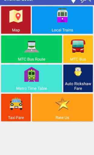 Chennai Suburban Train Timings App 2