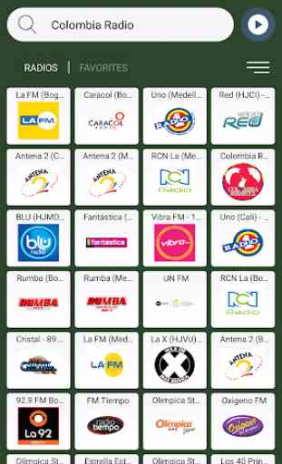 Colombia Radio Stations Online 1