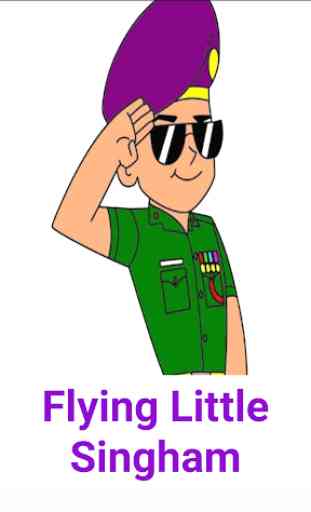 Flying Little Singham 1