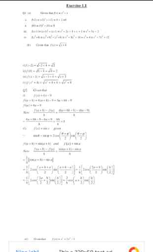 FSC ICS part 2 math 2nd year Solved exercise 2
