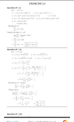 FSC ICS part 2 math 2nd year Solved exercise 3