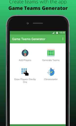 Game Teams Generator 1
