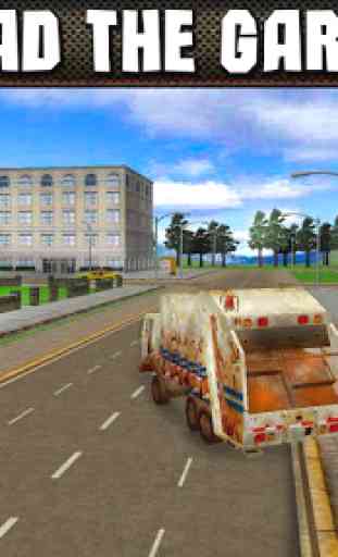 Garbage Truck 3D: City Driver 2