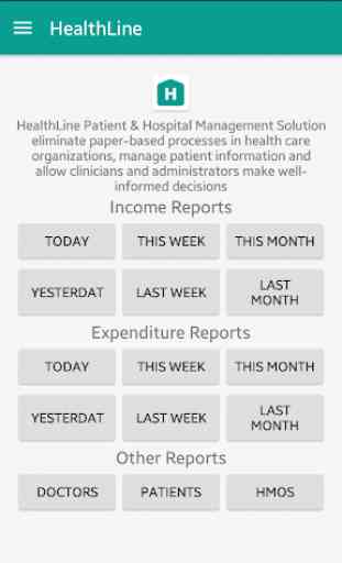 HealthLine Patient & Hospital Management Solution 4