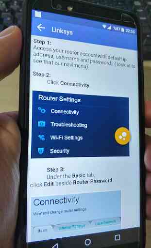 How to change router password 2
