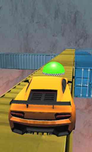 Impossible Stunt Car Tracks Mega Ramp Car Racing 2