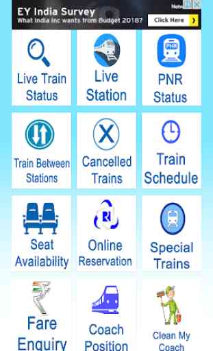 Indian Railway Live Station and PNR Status 1