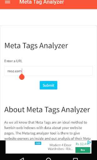 Meta Tags Analyzer 3