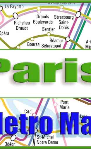 Paris Metro Map Offline 1