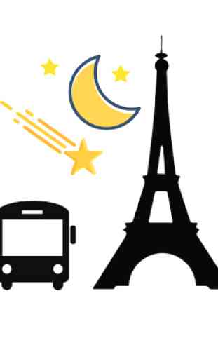 Paris Night Bus - Offline Bus Map 2