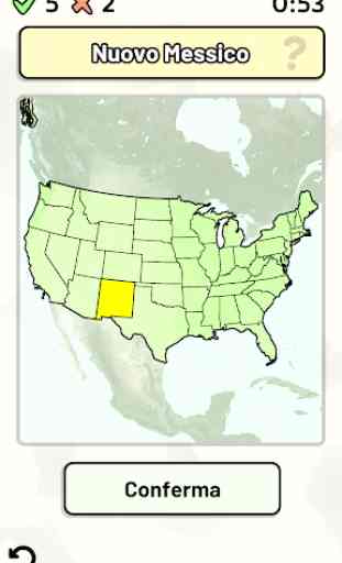 Quiz Stati degli Stati Uniti - Mappe, Capitali ecc 1
