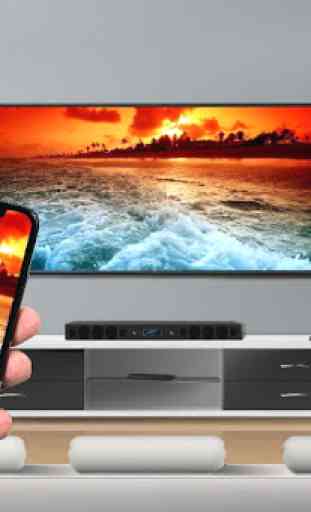 Screen Mirroring For All TV : Mobile Screen to TV 3