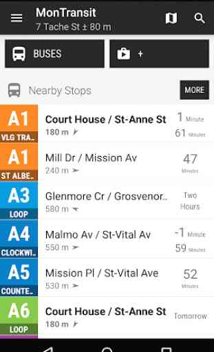 St Albert Transit Bus - MonTransit 1