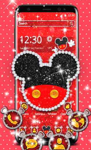 Tema Red Mouse Carino 1