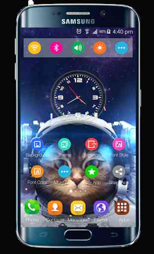 Theme for Samsung Galaxy A51 Launcher 2