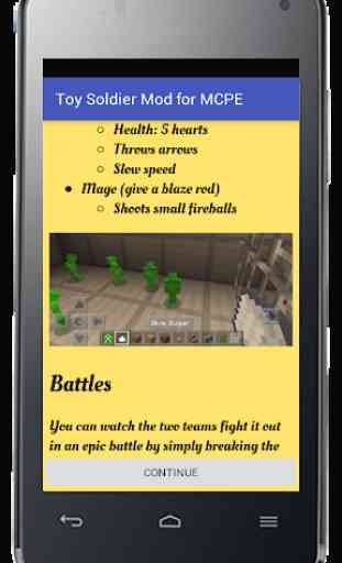 Toy Soldier Mod for MCPE 1