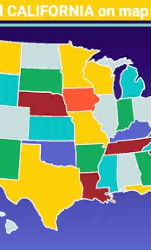 US Map Quiz - 50 States Quiz - US States Quiz 1