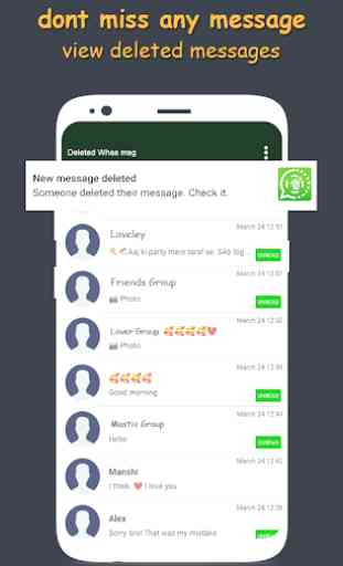 WhatsDeleted: visualizza i messaggi eliminati 4