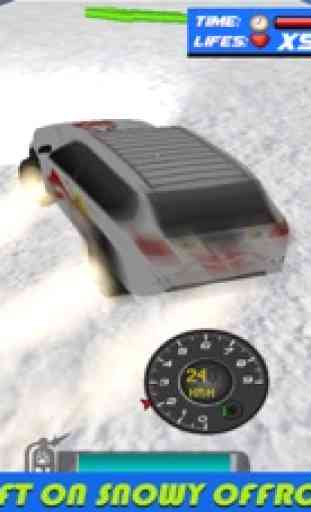 4x4 Pazzo neve Jeep Simulator 3D 2