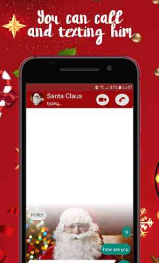 A Video Call From Santa Claus! + Chat (Simulator) 3