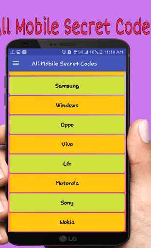 All Mobile Secret Codes(Android Secret Codes) 2