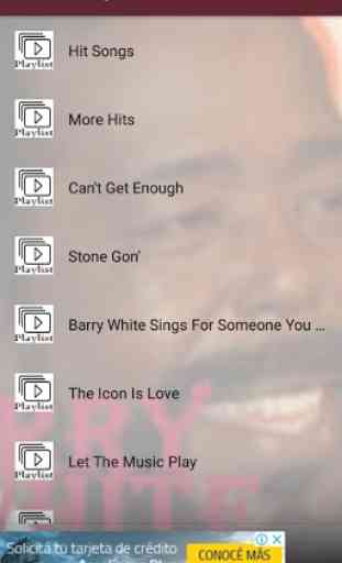 Barry White Songs 4
