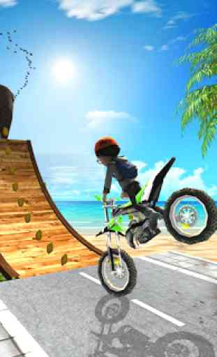 Bike Trail Stunt Tricks Moto giochi di corse 3