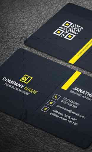 Business Card Maker - Free Business Card Templates 1