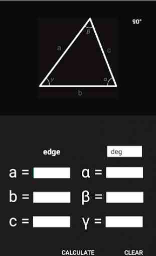 calcolatrice a triangolo 1