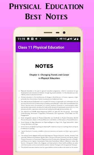 Class 11 Physical Education - CBSE Board 2020 4