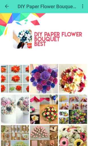 DIY Paper Flower Bouquet Best 1