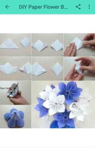 DIY Paper Flower Bouquet Best 3
