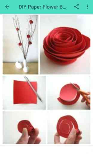 DIY Paper Flower Bouquet Best 4