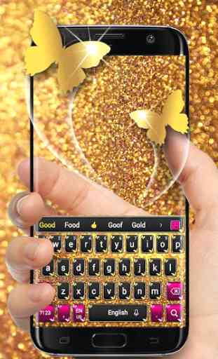 Elegant Gold Keyboard 3