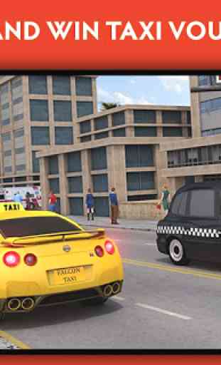 Falcon City Taxi Driving Game: City Taxi Simulator 4