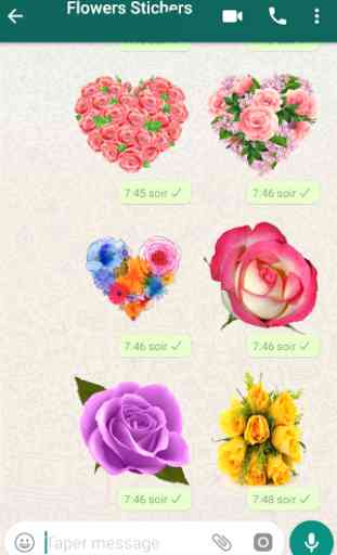 Flowers Stickers for WhatsApp - WAStickerApps 3