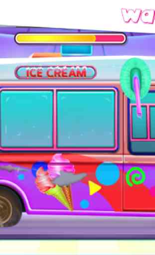 Girly Ice Cream Truck Car Wash 4