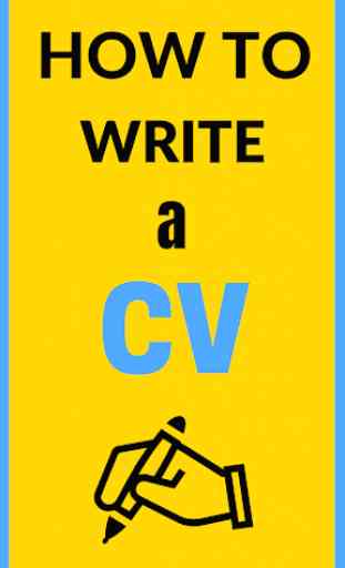 How To Write CV 1