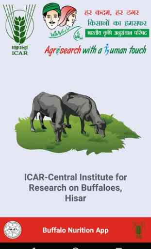 ICAR-CIRB Bhains Poshahar (Buffalo Nutrition) App 1