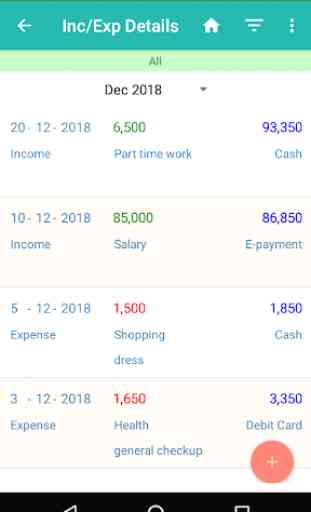Income Expense Manager Pro 4