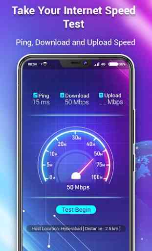 Internet Speed ​​Test - WiFi, 4G Speed ​​Meter 1
