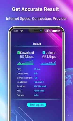 Internet Speed ​​Test - WiFi, 4G Speed ​​Meter 3