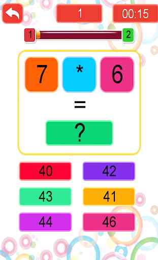 Kids Math Game - Add, Subtract, Multiply, Divi 4