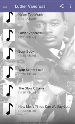 Luther Vandross Songs 2