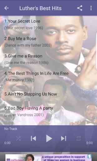 Luther Vandross Songs 3