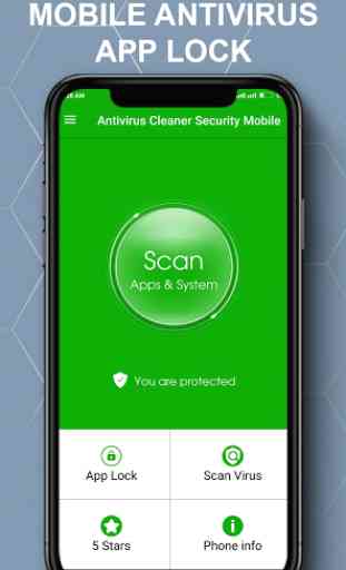 Mobile antivirus - App lock, security app 1