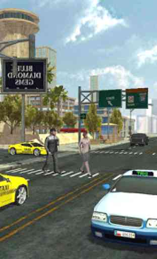 Moderno Città Taxi Guidare Simulatore 3D 2019 1