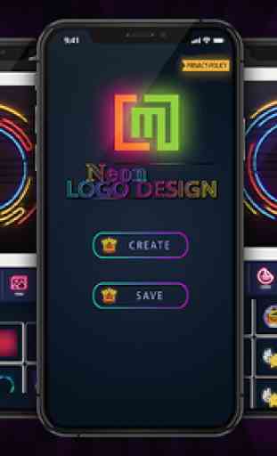 Neon Logo Maker - Logo Creator & Logo Designer 1