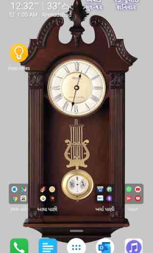 Pendulum Clock - Chime & Live Wallpaper 2